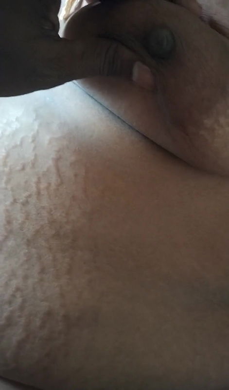 aunty sitting and relax after sex