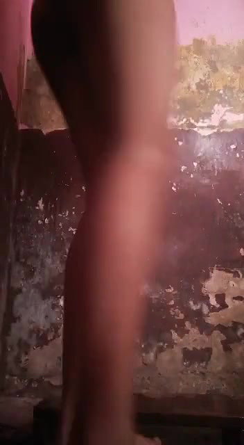 Shy naughty Desi girl naked selfie video