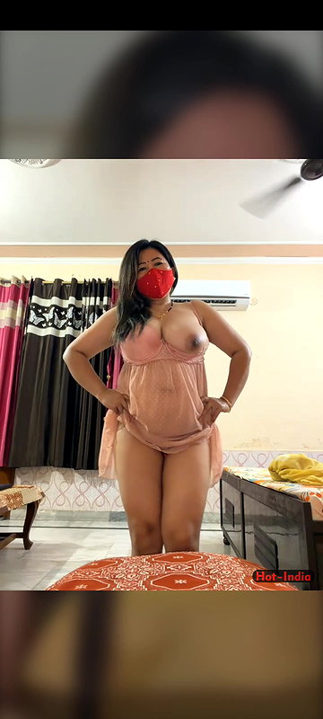 88pink pink skirt stand up boobs open nepali randi bhabhi