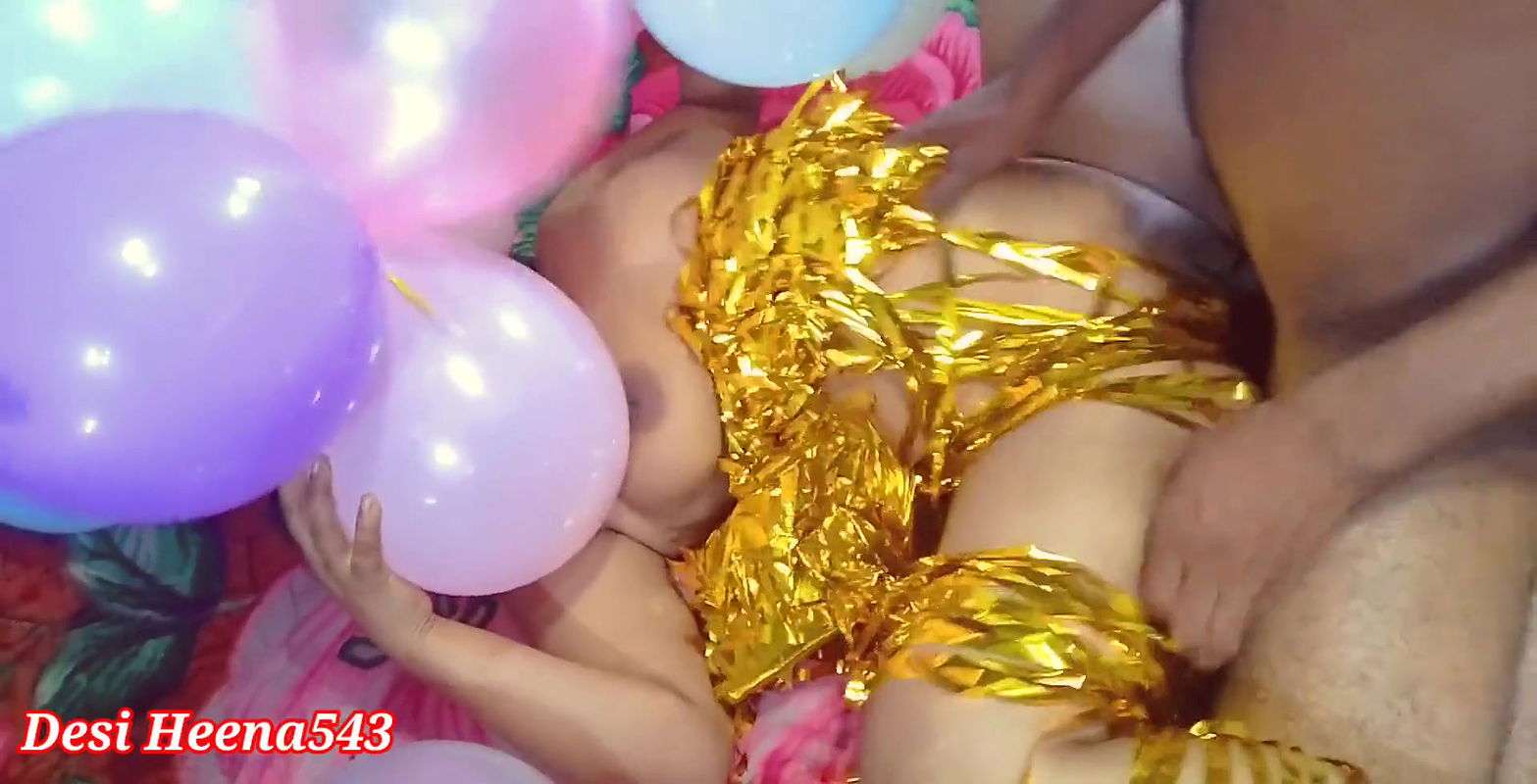 Birthday celebration part 2 – Heena bhabhi enjoys sex with husband – clear audio