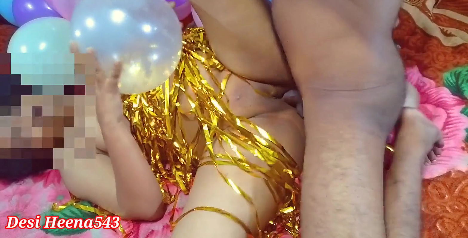 Birthday celebration part 2 – Heena bhabhi enjoys sex with husband – clear audio