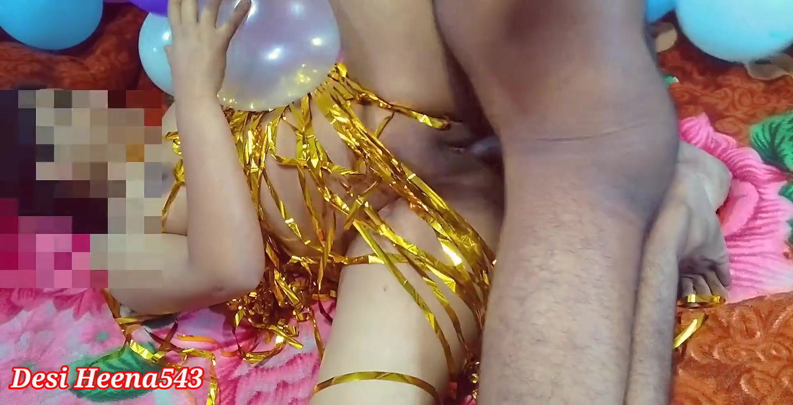 Birthday celebration part 2 – Heena bhabhi enjoys sex with husband – clear audio