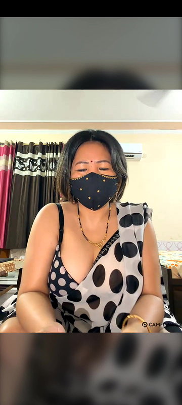 88pink one boobs open in white saree nepali randi bhabhi