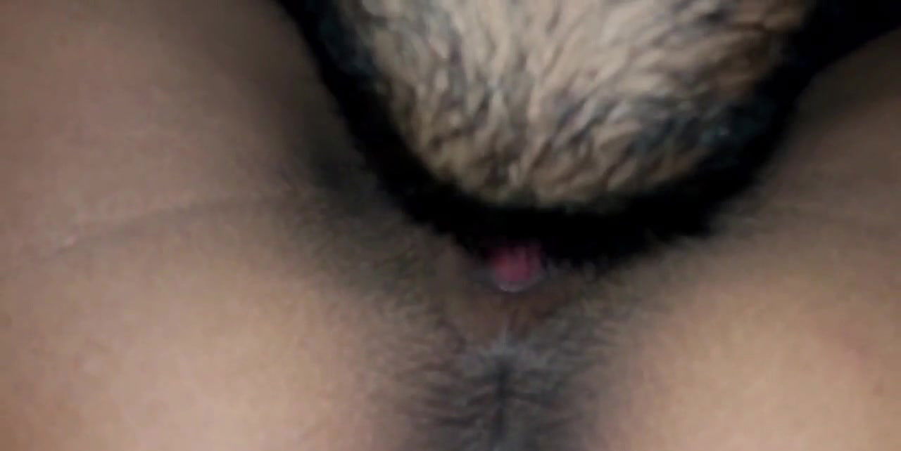 Closeup Desi pussy licking video, he ate all the cum