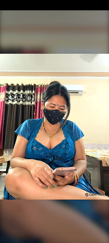 88pink blue nighty one boobs open nepali randi bhabhi