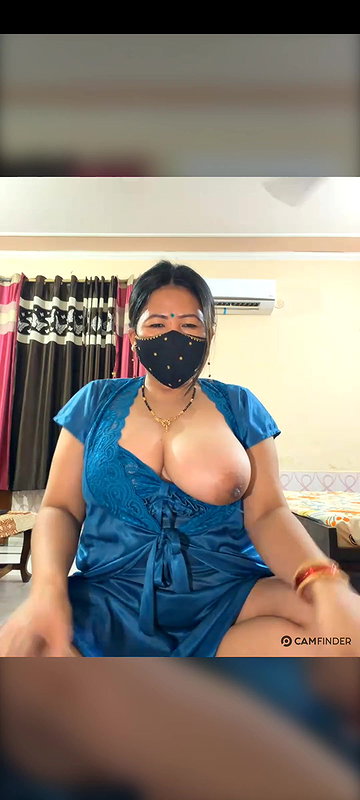 88pink blue nighty one boobs open nepali randi bhabhi