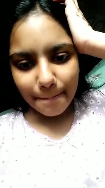 cute young gf pressing boobs with dress