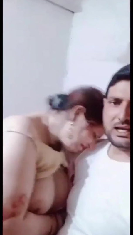 newly wed couple guy showing her big boobs