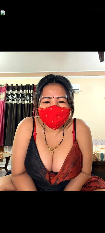 88pink flower dress one boobs open nepali randi bhabhi
