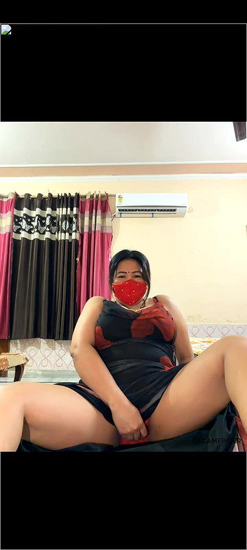 88pink flower dress one boobs open nepali randi bhabhi