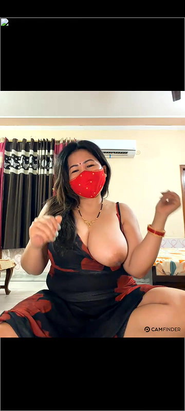 88pink one boobs open flower dress nepali randi bhabhi