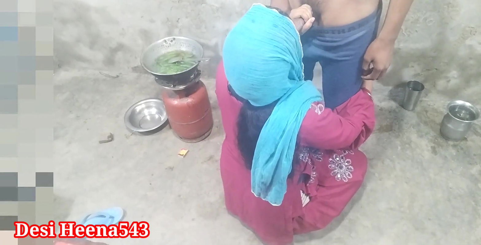 Desi Heena’s first sex with boyfriend in kitchen – clear Hindi audio