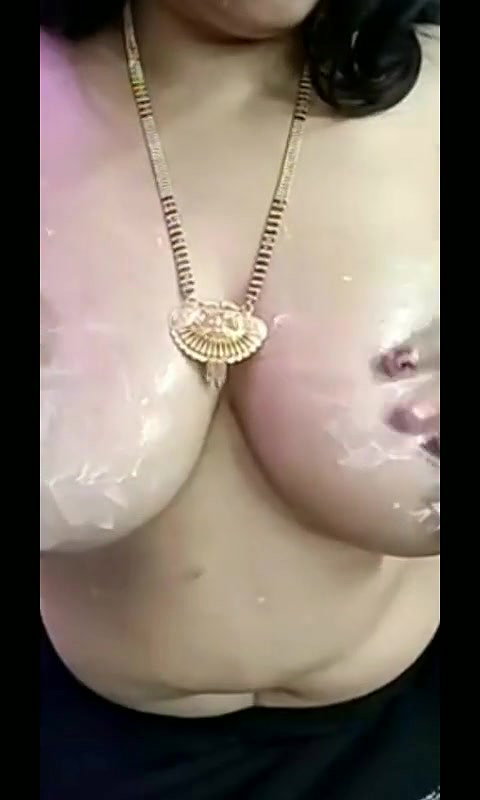 Kaamuk swetha cream on boobs