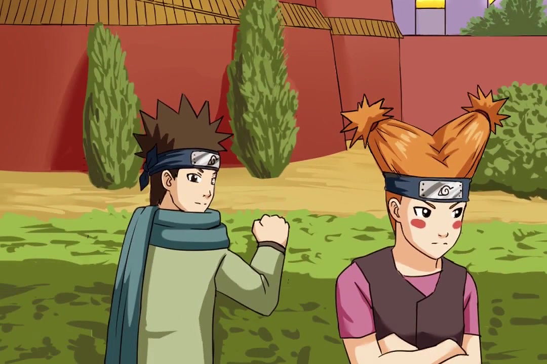 Naruto tsunade and konohamaru