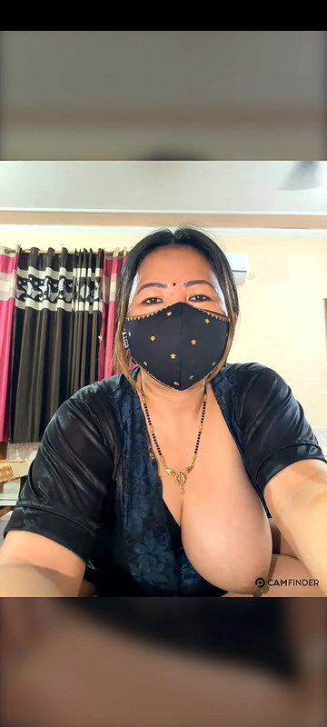 88pink nepali randi bhabhi one boobs open in black nighty