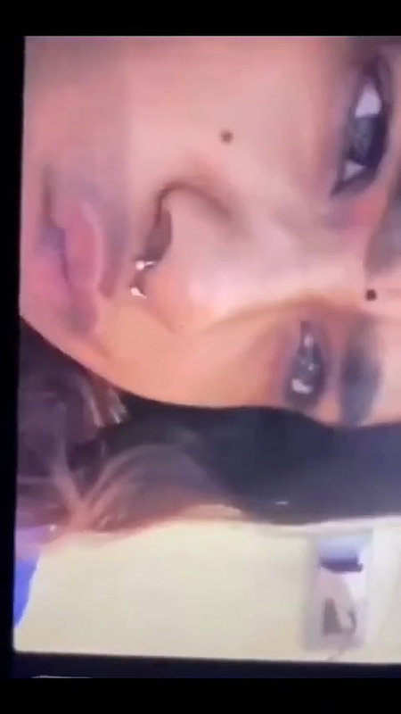 Tattooed Chubby Girl Showing Boobs