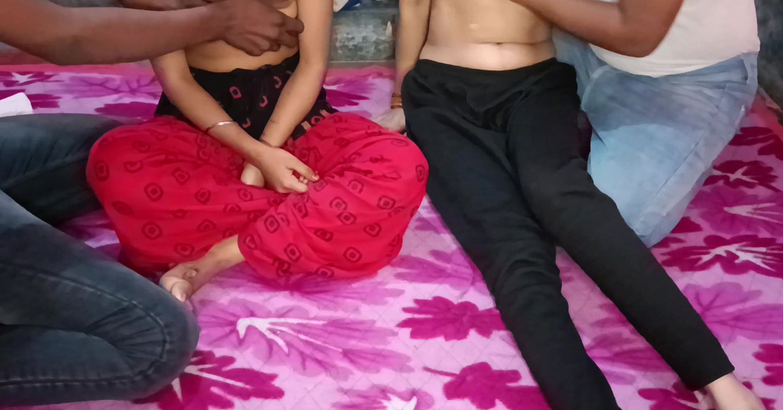 Dosto N Apas M Girlfriends Swapping Karke Maze Liye, Foursome Porn In Hindi