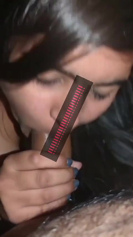 Saputara Gujarati girl sucking big dick of boyfriend