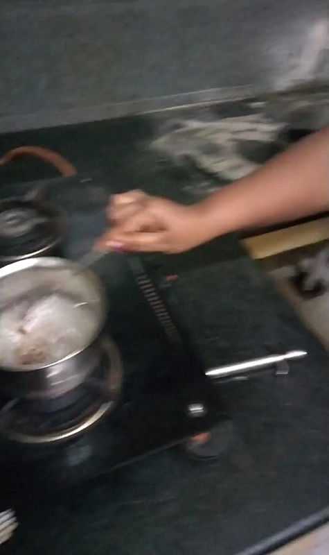 Garlic tea making video without dress hot tamil talking