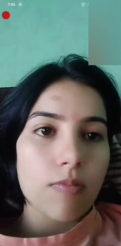 cute girlfriend perky nipples showing viral selfie