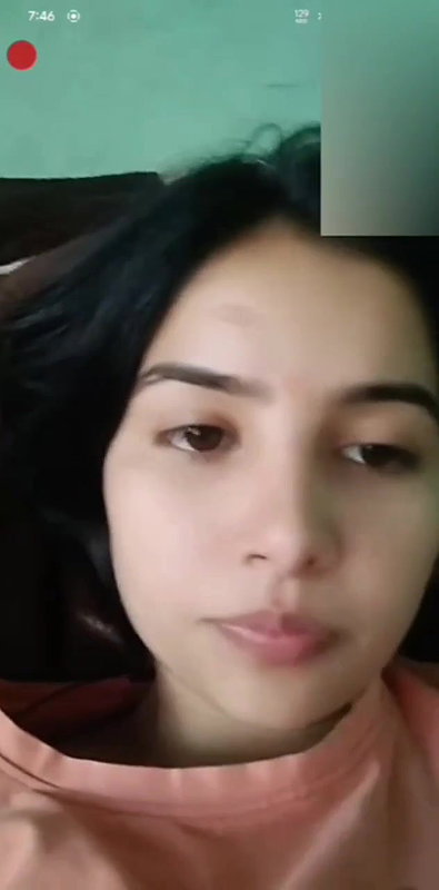 cute girlfriend perky nipples showing viral selfie