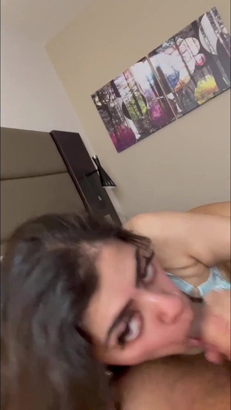 Very Horny Nri Babe Giving Blowjob Taking Cum On Mouth