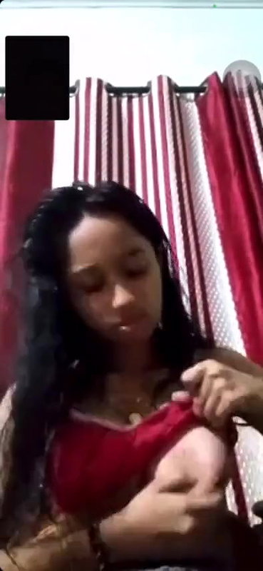 firm boobs mallu GF removing bra and topless video call