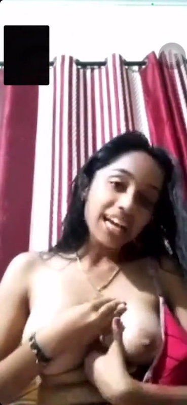 firm boobs mallu GF removing bra and topless video call
