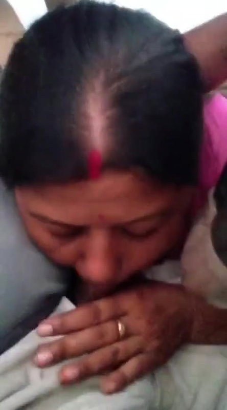 cute Assamese wife blowjob to husband in running car