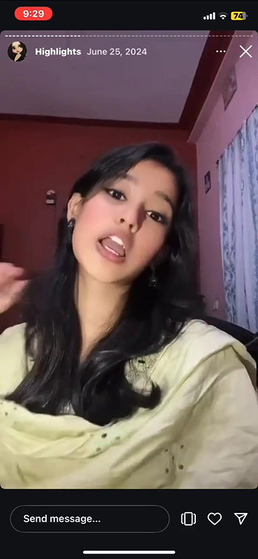 nude Nepali girl perfect body curves exposing for lover