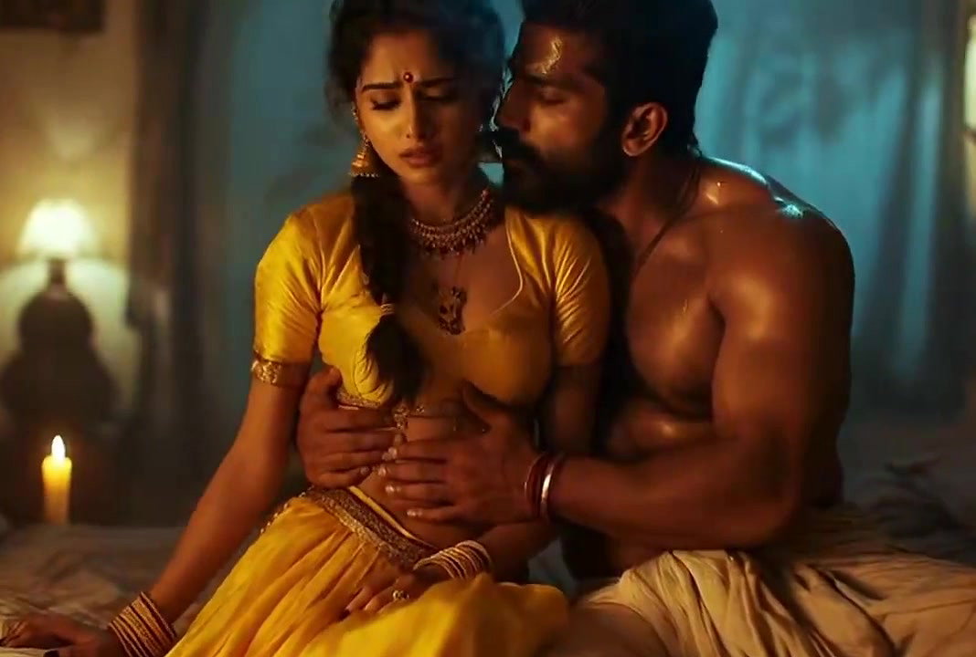 Desi Wife and husband first night AI