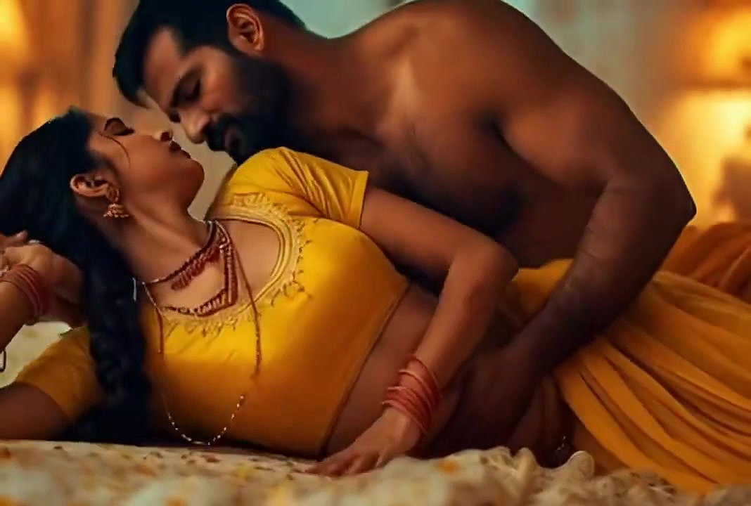 Desi Wife and husband first night AI