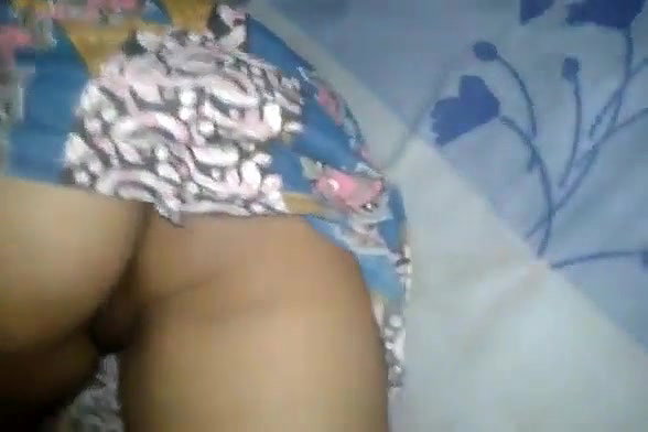 Sleeping nighty aunty