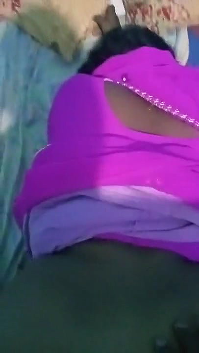 Pink saree wife doggy fucking