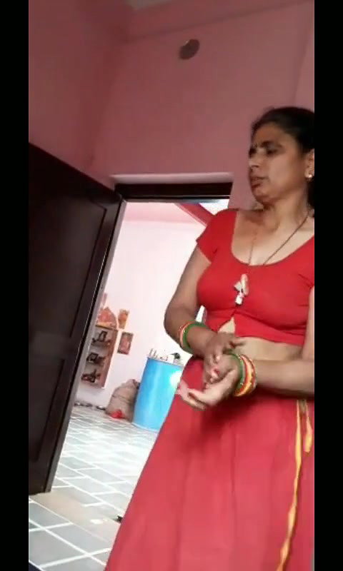 Mature Aunty sleeping and hand job