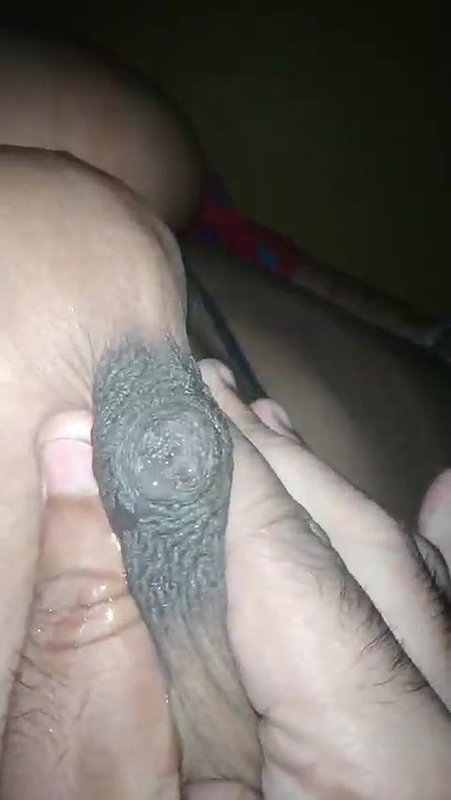 huge milking boob wife lactating with hubby pressing nipple