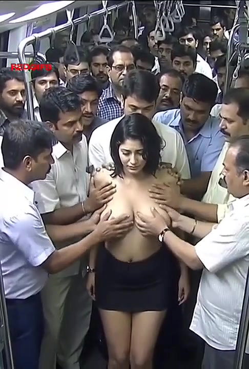 Office going women being publically subject to sexual misconduct