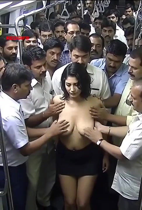 Office going women being publically subject to sexual misconduct