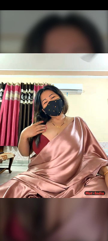 88pink 5 pink saree arpit show nepali randi bhabhi