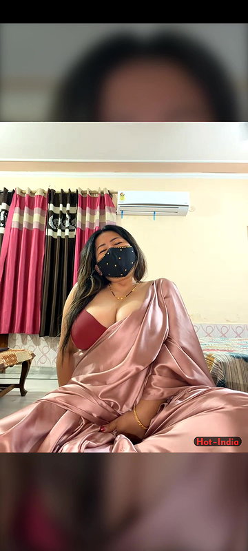 88pink 5 pink saree arpit show nepali randi bhabhi