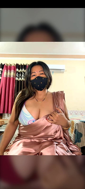 88pink 3 Dress change nepali randi bhabhi