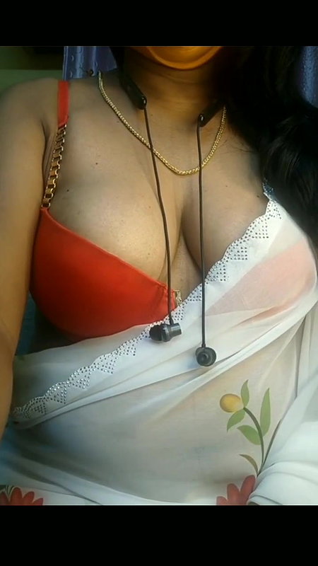 Preeti 345 White saree