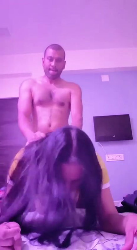 best Indian escort girl doggy sex with client in hotel