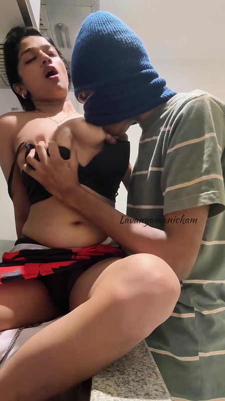 Lavanya Manickam tit sucking by masked man viral porn