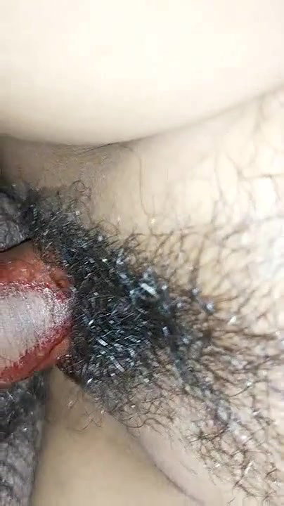 Hot period fuck for hairy bitch pussy