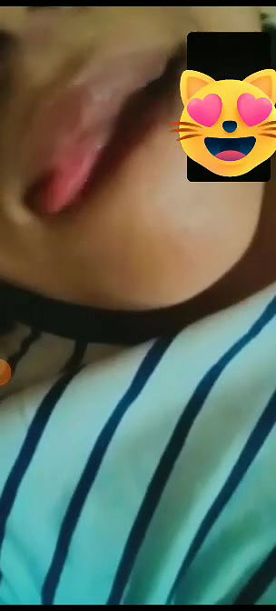 selfie video call of sexy girlfriend showing nude body