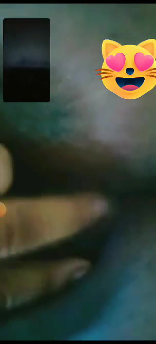 selfie video call of sexy girlfriend showing nude body