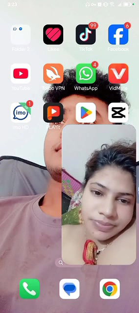 video call nude show of sexy Indian girlfriend MMS