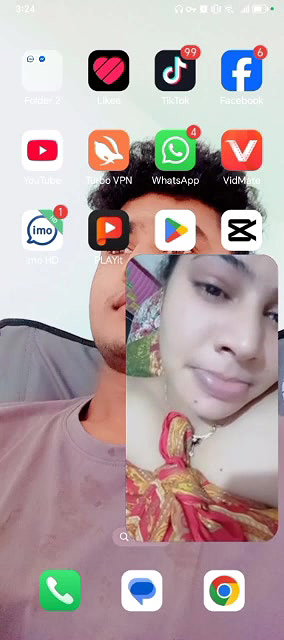 video call nude show of sexy Indian girlfriend MMS