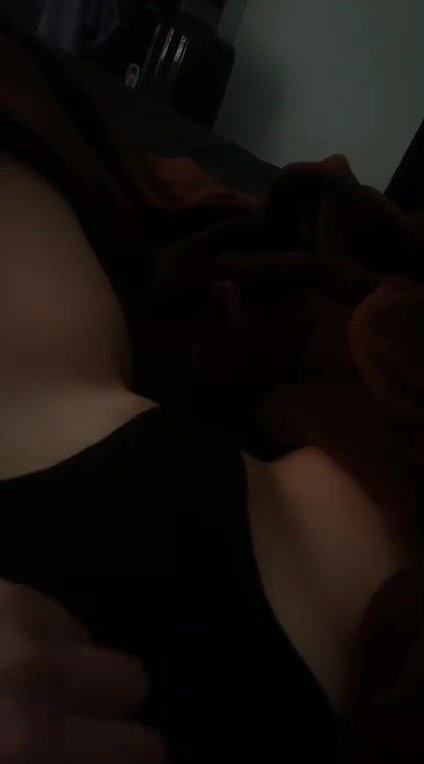 Girl Rubbing and mastrubating while on video call 2